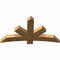 Ekena Millwork Alberta Rough Sawn Timber Gable Bracket, Western Red Cedar, 60"W x 32"H x 4"D x 6"F, 13/12 Pitch GBW060X32X0406ALB00RWR - alternate 5